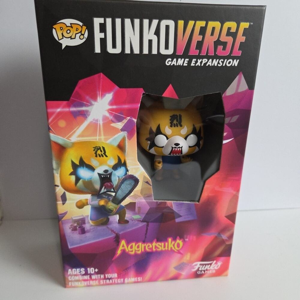 POP! FUNKOVERSE Game Expansion: Aggretsuko 100 - New Sealed Box